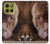 S0519 PitBull Visage Etui Coque Housse pour Motorola Moto G86