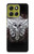 S1434 Crâne Tatouage Motard Aile Etui Coque Housse pour Motorola Moto G86 S1434 Crâne Tatouage Motard Aile Etui Coque Housse pour Motorola Moto G86
