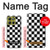 S1611 Échiquier Damier Noir Blanc Etui Coque Housse pour Motorola Moto G86 S1611 Échiquier Damier Noir Blanc Etui Coque Housse pour Motorola Moto G86
