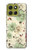 S2179 Motif Fleur Floral Art Millésime Etui Coque Housse pour Motorola Moto G86