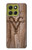 S2183 Chèvre de bois imprimé graphique Etui Coque Housse pour Motorola Moto G86