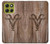 S2183 Chèvre de bois imprimé graphique Etui Coque Housse pour Motorola Moto G86