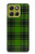 S2373 Motif vert Tartan Etui Coque Housse pour Motorola Moto G86