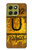 S2447 Vieux nucléaire d'uranium Rusty déchets Baril Etui Coque Housse pour Motorola Moto G86