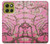 S2449 Fleur rose Amandier Van Gogh Etui Coque Housse pour Motorola Moto G86