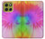 S2488 Tie Dye Couleur Etui Coque Housse pour Motorola Moto G86