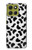 S2728 dalmatiens Texture Etui Coque Housse pour Motorola Moto G86