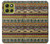 S2860 Boho Hippie Motif aztèque Etui Coque Housse pour Motorola Moto G86