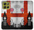 S2979 Angleterre Football Football Etui Coque Housse pour Motorola Moto G86