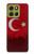 S2991 Turquie Football Football Etui Coque Housse pour Motorola Moto G86
