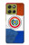 S3017 Paraguay Drapeau Etui Coque Housse pour Motorola Moto G86
