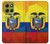 S3020 Equateur Drapeau Etui Coque Housse pour Motorola Moto G86
