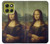 S3038 Peinture Mona Lisa Da Vinci Etui Coque Housse pour Motorola Moto G86