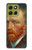 S3335 Vincent Van Gogh Autoportrait Etui Coque Housse pour Motorola Moto G86