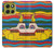 S3599 Hippie submarin Etui Coque Housse pour Motorola Moto G86