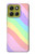 S3810 Vague d'été licorne pastel Etui Coque Housse pour Motorola Moto G86