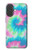 S4033 Typage tie-dye pastel Etui Coque Housse pour iPhone 17
