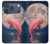 S4045 Nuit de lune de dauphin Etui Coque Housse pour iPhone 17 Pro, 18 Pro