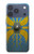 S4052 Bouclier romain bleu Etui Coque Housse pour iPhone 17 Pro, 18 Pro