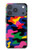 S4072 Camouflage coloré Etui Coque Housse pour iPhone 17 Pro