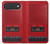 S4073 Cassette rouge vintage Graphique du joueur Etui Coque Housse pour iPhone Air