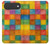S4077 Aquarelle motif à carreaux colorés Etui Coque Housse pour iPhone Air