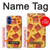 S4067 Pizza hawaïenne Etui Coque Housse pour iPhone 16