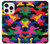 S4072 Camouflage coloré Etui Coque Housse pour iPhone 16 pro