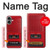 S4073 Cassette rouge vintage Graphique du joueur Etui Coque Housse pour iPhone 16 plus