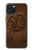 S4035 Sculpture sur bois amérindienne Etui Coque Housse pour iPhone 15
