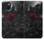 S4048 Ruines de roses rouges Etui Coque Housse pour iPhone 15