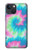 S4033 Typage tie-dye pastel Etui Coque Housse pour iPhone 14