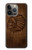 S4035 Sculpture sur bois amérindienne Etui Coque Housse pour iPhone 13