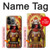 S4063 Armure de samouraï guerrier japonais Etui Coque Housse pour iPhone 13 Pro Max