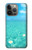 S4066 Plage océanique d'été Etui Coque Housse pour iPhone 13 Pro Max