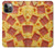 S4067 Pizza hawaïenne Etui Coque Housse pour iPhone 12, iPhone 12 Pro
