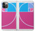 S4076 Spirale de Fibonacci et nombre d'or Etui Coque Housse pour iPhone 12, iPhone 12 Pro