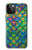 S4071 Écailles de sirène colorées Etui Coque Housse pour iPhone 12 Pro Max