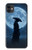 S4034 Nuit de lune de samouraï Etui Coque Housse pour iPhone 11