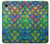 S4071 Écailles de sirène colorées Etui Coque Housse pour iPhone XR