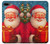 S4046 Joyeux Père Noël Etui Coque Housse pour iPhone 7 Plus, iPhone 8 Plus