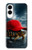 S4056 Tortue de Madagascar à bonnet rouge Etui Coque Housse pour Samsung Galaxy S25 Edge