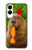 S4068 Papillon capybara Etui Coque Housse pour Samsung Galaxy S25 Edge
