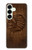 S4035 Sculpture sur bois amérindienne Etui Coque Housse pour Samsung Galaxy S25 Plus