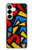 S4044 Art urbain abstrait Etui Coque Housse pour Samsung Galaxy S25 Plus