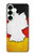 S4055 Drapeau allemand Etui Coque Housse pour Samsung Galaxy S25 Plus