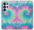 S4033 Typage tie-dye pastel Etui Coque Housse pour Samsung Galaxy S25 Ultra