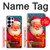 S4046 Joyeux Père Noël Etui Coque Housse pour Samsung Galaxy S25 Ultra