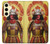 S4063 Armure de samouraï guerrier japonais Etui Coque Housse pour Samsung Galaxy S24 FE
