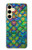 S4071 Écailles de sirène colorées Etui Coque Housse pour Samsung Galaxy S24 FE